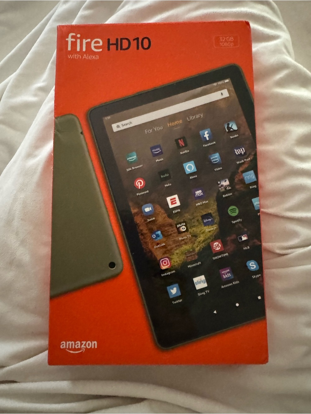 NEW sealed Amazon Fire HD 10 with Alexa 32GB, Wi-Fi, 10.1" - Black